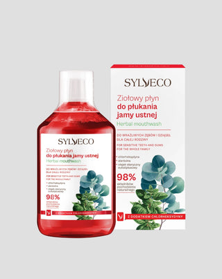 Ziołowy płyn do płukania jamy ustnej z chlorheksydyną Sylveco - 3