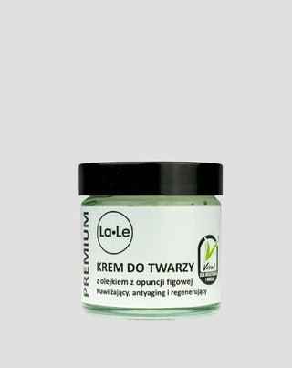 Krem do twarzy z olejkiem z opuncji figowej dedykowany cerze suchej, zmęczonej, dojrzałej La-Le - 1