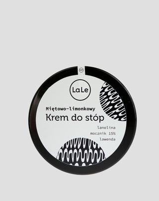 Krem do stóp z lanoliną i mocznikiem na popękaną, szorstką i suchą skórę pięt La-Le