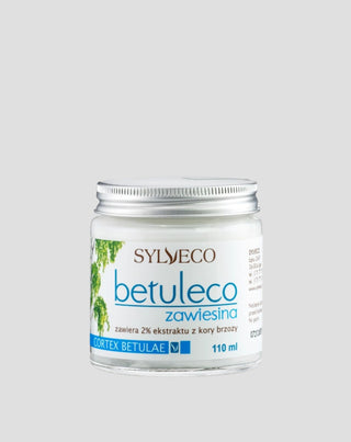 Naturalna zawiesina z ekstraktem z kory brzozy na problemy skórne Betuleco Sylveco - 1