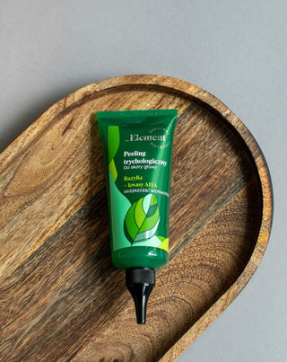 Trychologiczny Peeling oczyszczający do skóry głowy z ekstraktem bazylii i kwasem owocowym Element - 2