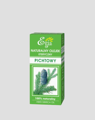 Naturalny olejek eteryczny pichtowy z syberyjskiej jodły białokorej Etja