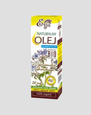 Naturalny olej z ogórecznika lekarskiego BIO o dużej ilości kwasu gamma-linolowego Etja - 1