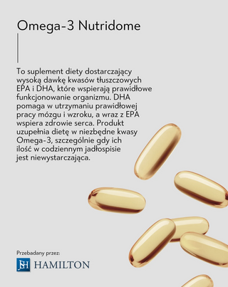 Omega-3 Nutridome na odporność i prawidłowe funkcjonowanie mózgu, serca i widzenia 660 mg EPA 440 mg DHA/dzień 60 szt. - 6