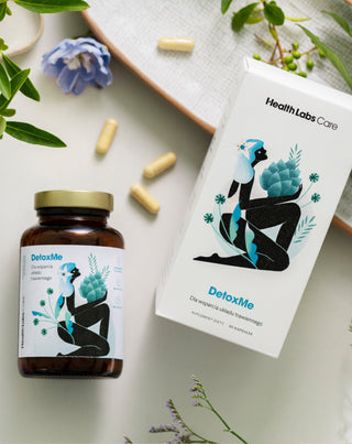 Suplement diety wspierający pracę układu trawiennego DetoxMe Health Labs Care 90 kapsułek