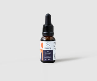 Olej CBD 5% na sen z melatoniną Sleep Manaya
