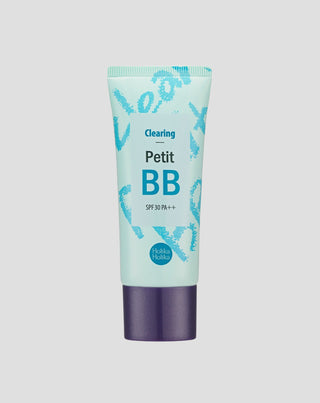 Oczyszczający krem BB z filtrem SPF30 Clearing Petit z ekstraktem z olejku z drzewa herbacianego do cery mieszanej i tłustej Holika Holika