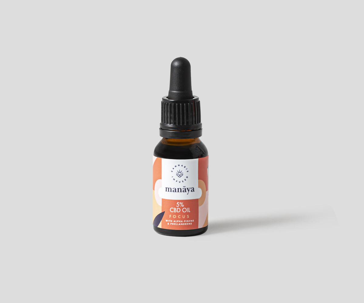 Olejek CBD 5% poprawiający koncentrację Focus Manaya – Nutridome