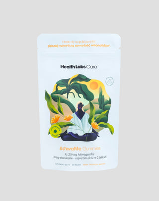 Ashwagandha w żelkach na stres i wzmocnienie odporności AshwaMe Gummies Health Labs Care - 1