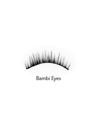 Sztuczne rzęsy na pasku 2d do wielokrotnego stosowania miękkie i lekkie Bambi Eyes Bamm!Lashes - 2