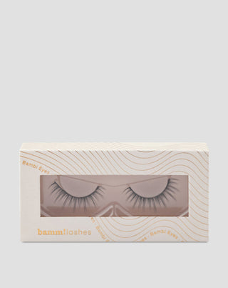 Sztuczne rzęsy na pasku 2d do wielokrotnego stosowania miękkie i lekkie Bambi Eyes Bamm!Lashes - 1
