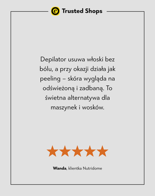 Depilator kryształowy do usuwania włosków i martwego naskórka Nutridome - 6