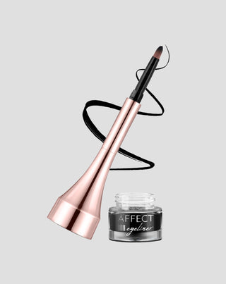 Eyeliner w żelu z wodoodporną zastygająca formułą Simple Lines Affect - 2