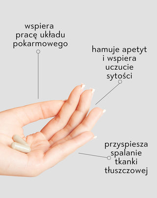 Garcinia Cambogia 1500 mg/dzień tabletki wspomagające układ trawienny Nutridome 60 kapsułek