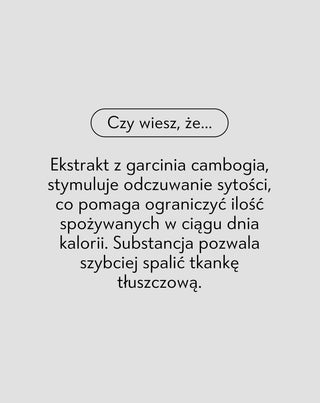 Garcinia Cambogia 1500 mg/dzień tabletki wspomagające układ trawienny Nutridome 60 kapsułek