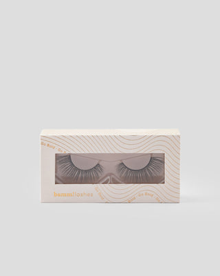 Sztuczne rzęsy na pasku 2d do wielokrotnego stosowania bardzo miękkie Go Bold Bamm!Lashes