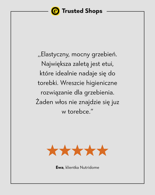 Uniwersalny grzebień do włosów 27 ząbków Nutridome - 6