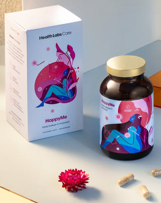 Suplement poprawiający samopoczucie HappyMe Health Labs Care 120 kapsułek