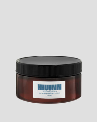 Oczyszczający mus do cery normalnej i suchej z masłem mango i alantoiną HHUUMM - 1