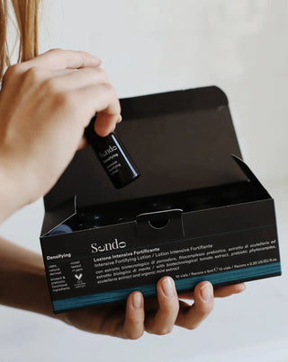 Intensywna kuracja wzmacniająca przeciw wypadaniu włosów w ampułkach Sendo - 2