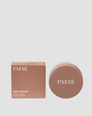Kremowy bronzer w chłodnym odcieniu Tan kissed 01 Paese - 5