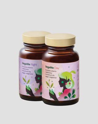 Kompleks witamin dla wegan i wegetarian VegeMe Health Labs Care 60 kapsułek