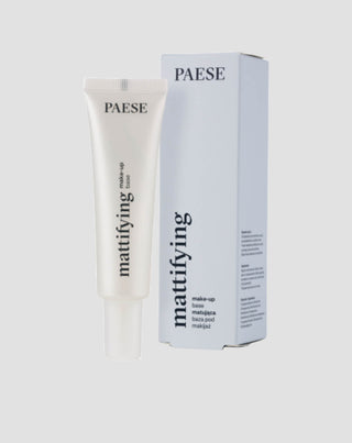 Matująca silikonowa baza pod makijaż dla cery tłustej i mieszanej z witaminą E Mattifying Paese - 1