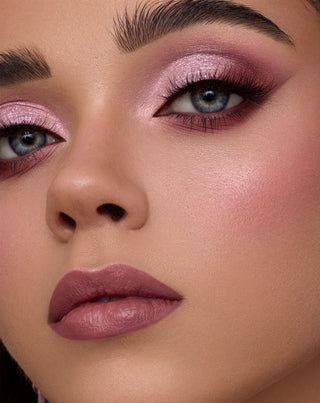 Mini paleta cieni do oczu z odcieniami różu, brązu i opalizujących błysków Love Story Affect - 3