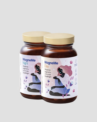Magnez z dodatkiem aktywnej formy witaminy B6 MagneMe Health Labs Care 120 kapsułek