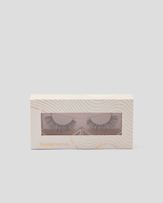 Sztuczne rzęsy 2d do wielokrotnego stosowania dające naturalny efekt Make'em Longer Bamm!Lashes - 1