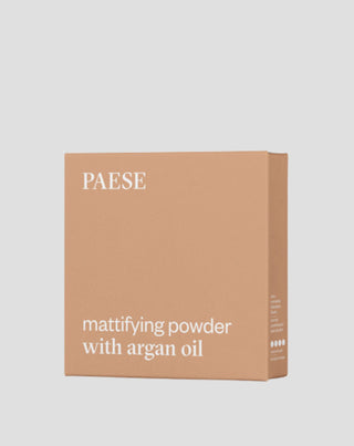 Matująco kryjący puder z olejem arganowym oraz filtrem UV nr 4 Paese - 2