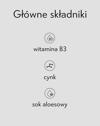 Witamina B3 10% i cynk 1% serum do twarzy na trądzik Nutridome