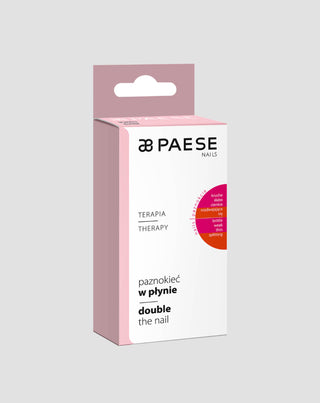 Odżywka do kruchych paznokci w płynie double the nail Paese