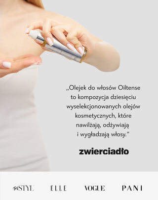 Olejek do włosów z kompleksem 10 odżywczych olejów Oiltense 50 ml Halier - 5