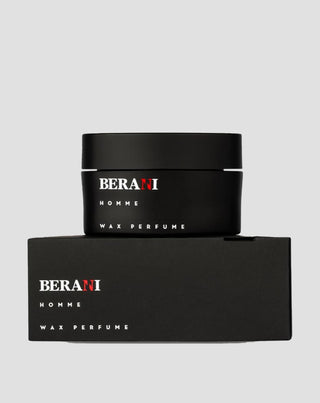 Perfumy w wosku z masłem mango o zapachu drzewa sandałowego wanilii i tytoniu Berani