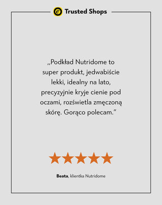 Rozświetlający podkład nawilżający z kwasem hialuronowym 02 Ivory Nutridome - 6