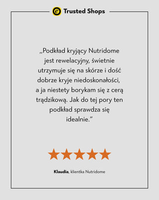 Lekki podkład do twarzy dobrze kryjący matujący 12h 02 Natural Nutridome - 6