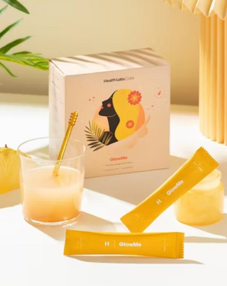Kolagen do picia GlowMe o smaku Ananas-Mango Health Labs Care 30 saszetek
