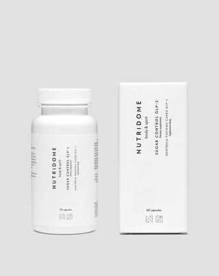 Suplement diety na utratę wagi i hamowanie apetytu kontrola poziomu cukru GLP-1 Nutridome 60 szt. - 2