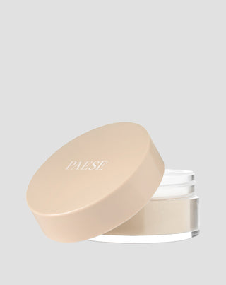 Sypki puder do twarzy Puff Cloud z efektem wygładzenia blur w neutralnym kolorze Paese