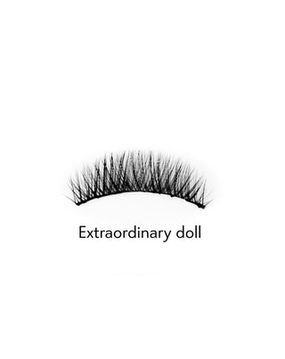 Sztuczne rzęsy na pasku 2d do wielokrotnego stosowania naturalny efekt Extraordinary Doll Bamm!Lashes - 2