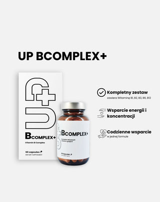 Kompleks aktywnych form witamin z grupy B UP B Complex UP Health Pharma - 3