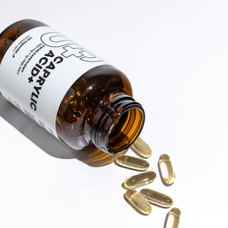 Suplement UP Caprylic acid+ dla wsparcia komfortu trawiennego i zdrowia jelit UP Health Pharma 120 kapsułek