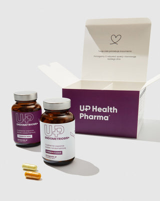 Suplement diety dla kobiet z endometriozą wspierający codzienne funkcjonowanie organizmu UP Endometrioza+ UP Health Pharma - 3