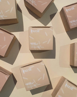 Utrwalający i matujący sypki puder ryżowy kolor 20 naturalny Hi Rice Paese