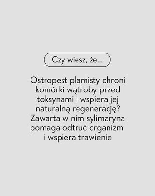 Ostropest plamisty tabletki Zdrowa wątroba Nutridome 60 kapsułek