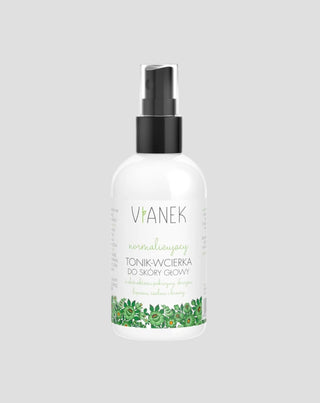 Ziołowy tonik-wcierka do skóry głowy na wzmocnienie i porost włosów Vianek - 1