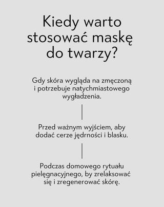 Maska do twarzy z efektem liftingu, olejem macadamia i witaminą E dla skóry 50+ Aggie