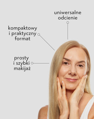 Zestaw do makijażu róż, bronzer, rozświetlacz uniwersalny do każdego rodzaju skóry Aggie