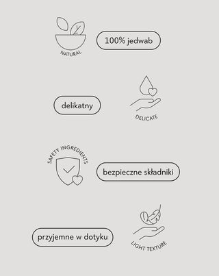 Jedwabny czepek do spania na włosy kręcone, falowane i na długie włosy Twisty